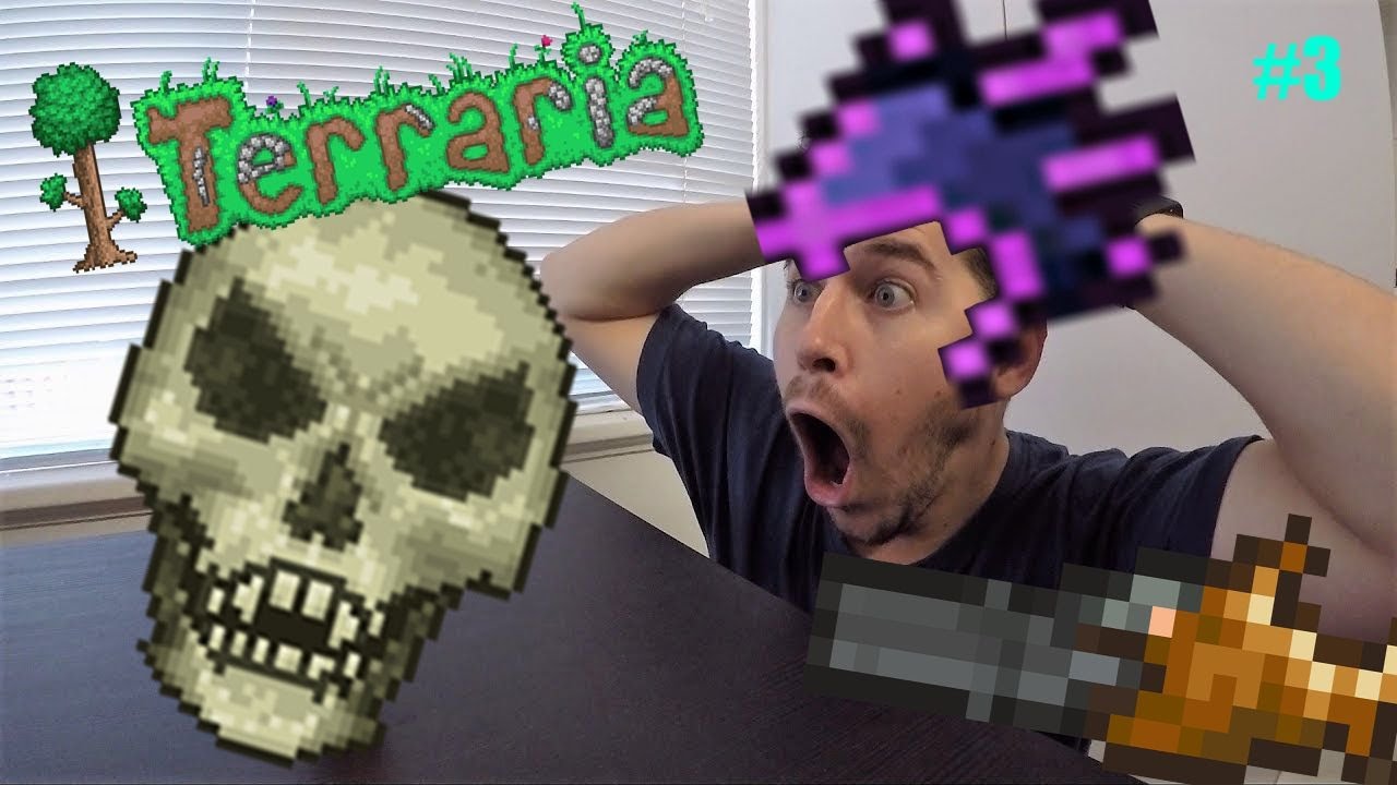 Powell Pals Fight Skeletron!!!!