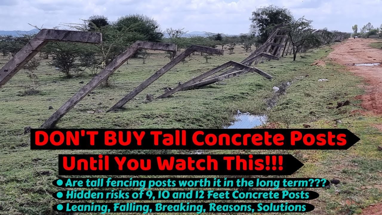 Why Tall Concrete Posts Aren't Reliable | Stop Wasting Money