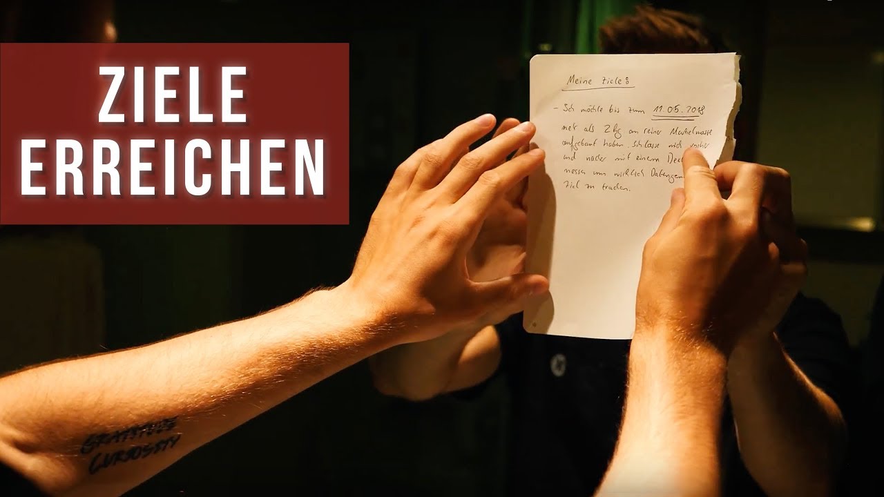Wie du jedes deiner Ziele erreichst! - Lukas Mankow