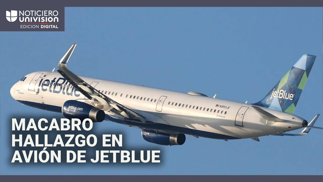 Lo que se sabe del hallazgo de dos cuerpos en el tren de aterrizaje de un avión de JetBlue