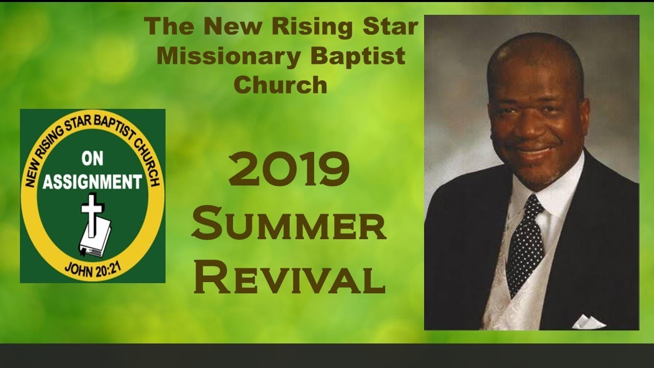 He Took My Place (Romans 5: 6-11) 2019 Summer Revival Rev Terry Anderson