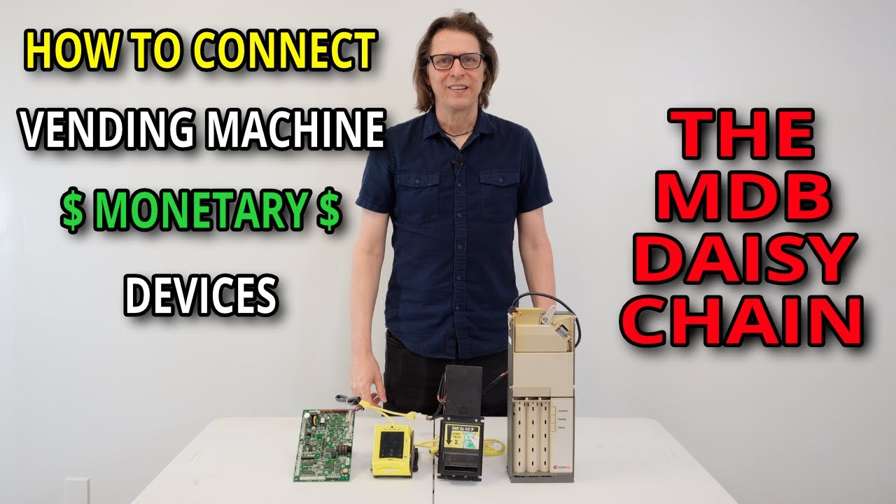 Vending Machines: How to connect MDB credit card readers, dollar bill acceptors, and coin changers