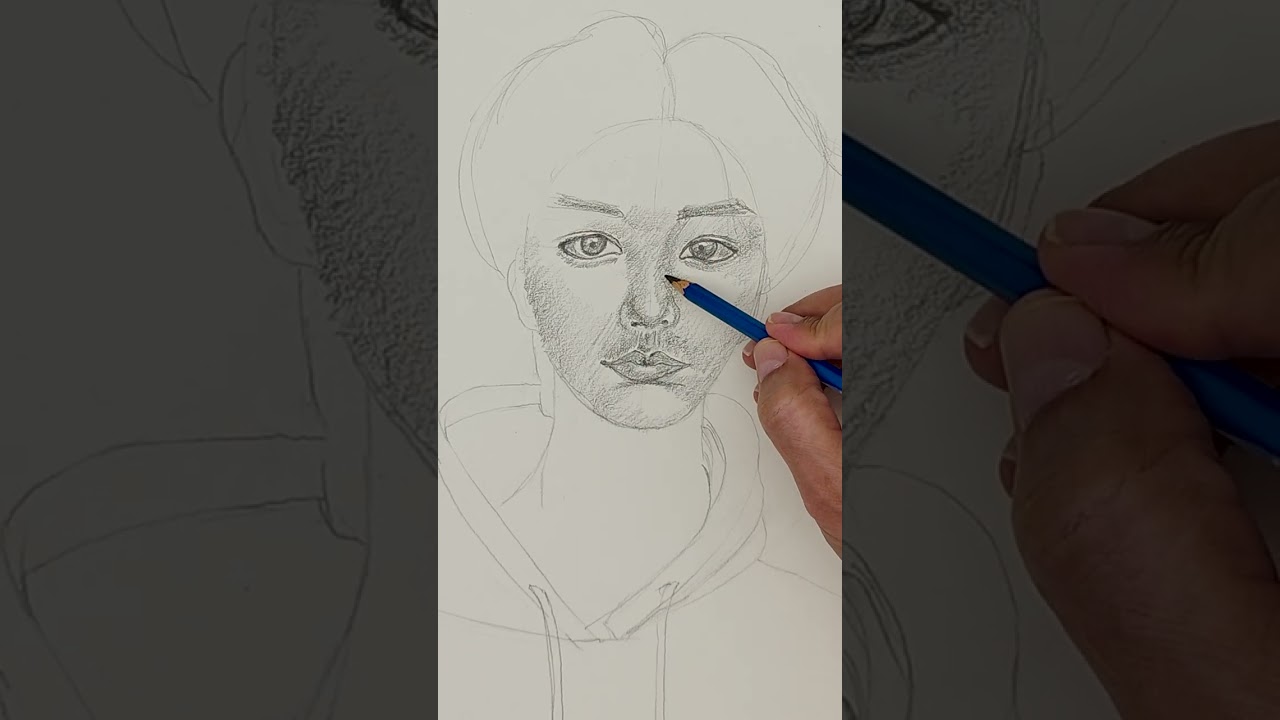 Searching Eyes… Drawn in Pencil