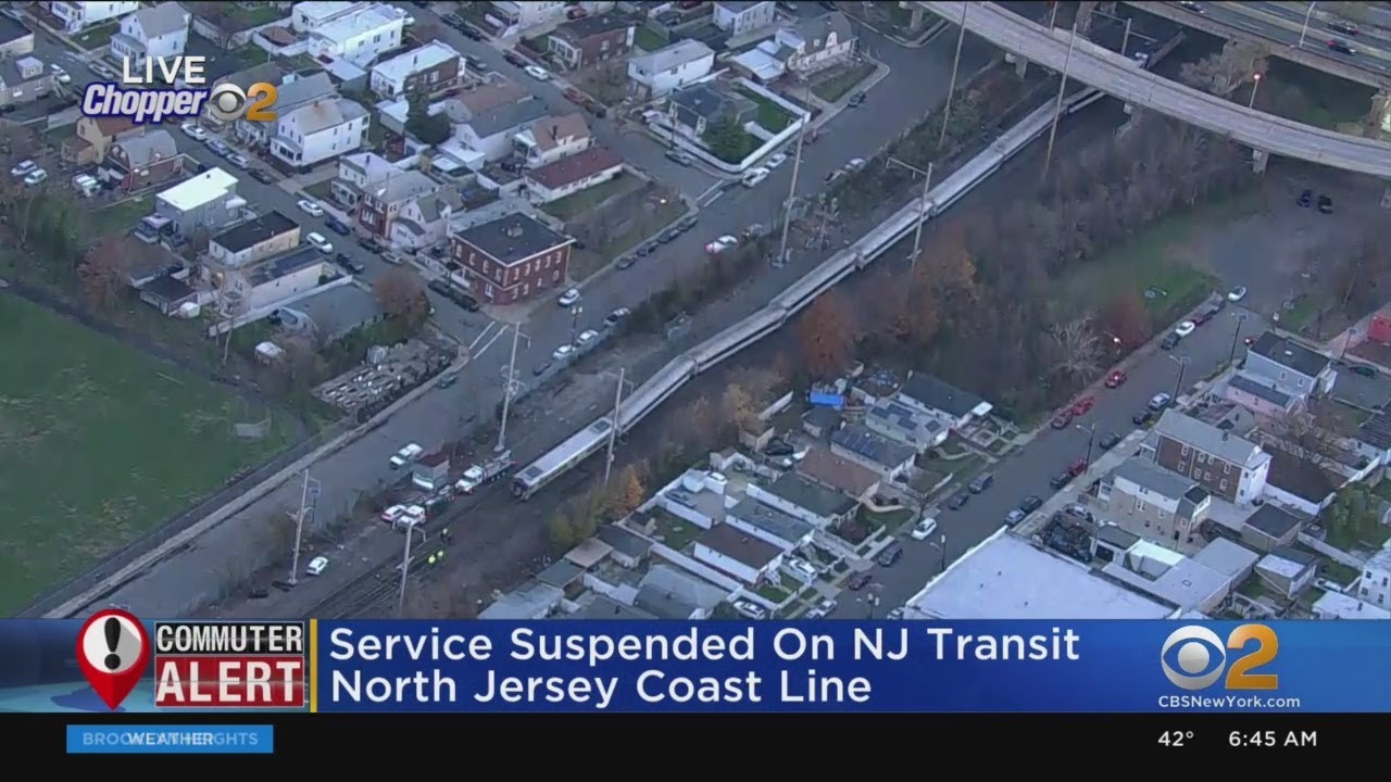 Commuter Alert: NJ Transit Derailment