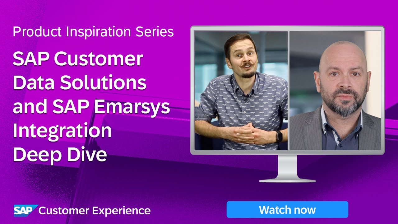 SAP Customer Data Platform and SAP Emarsys Integration Deep Dive | Product Inspiration Series