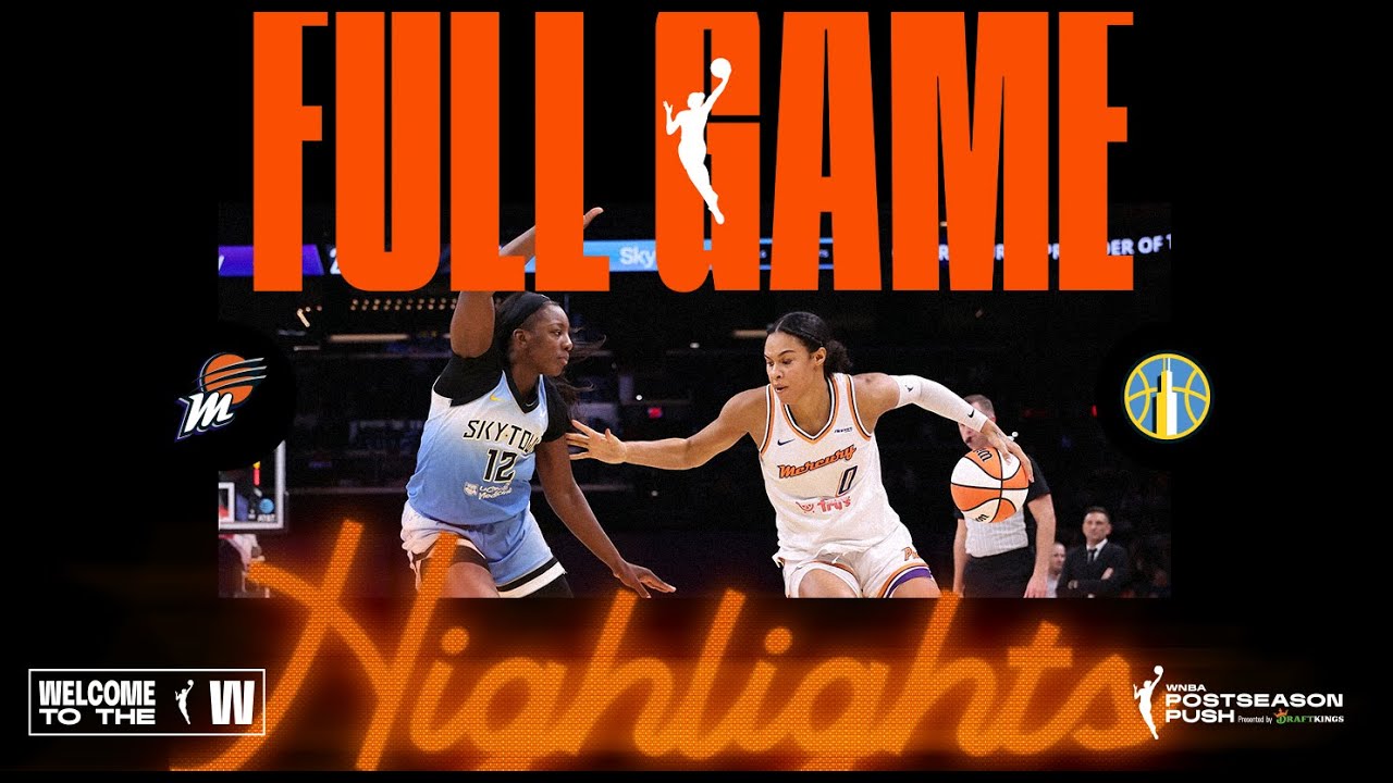 Chicago Sky vs. Phoenix Mercury | FULL GAME HIGHLIGHTS | August 28, 2025