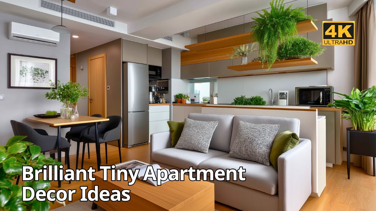 Brilliant Tiny Apartment Decor Ideas 2025 | Clean, Calm & Clever Minimalist Design