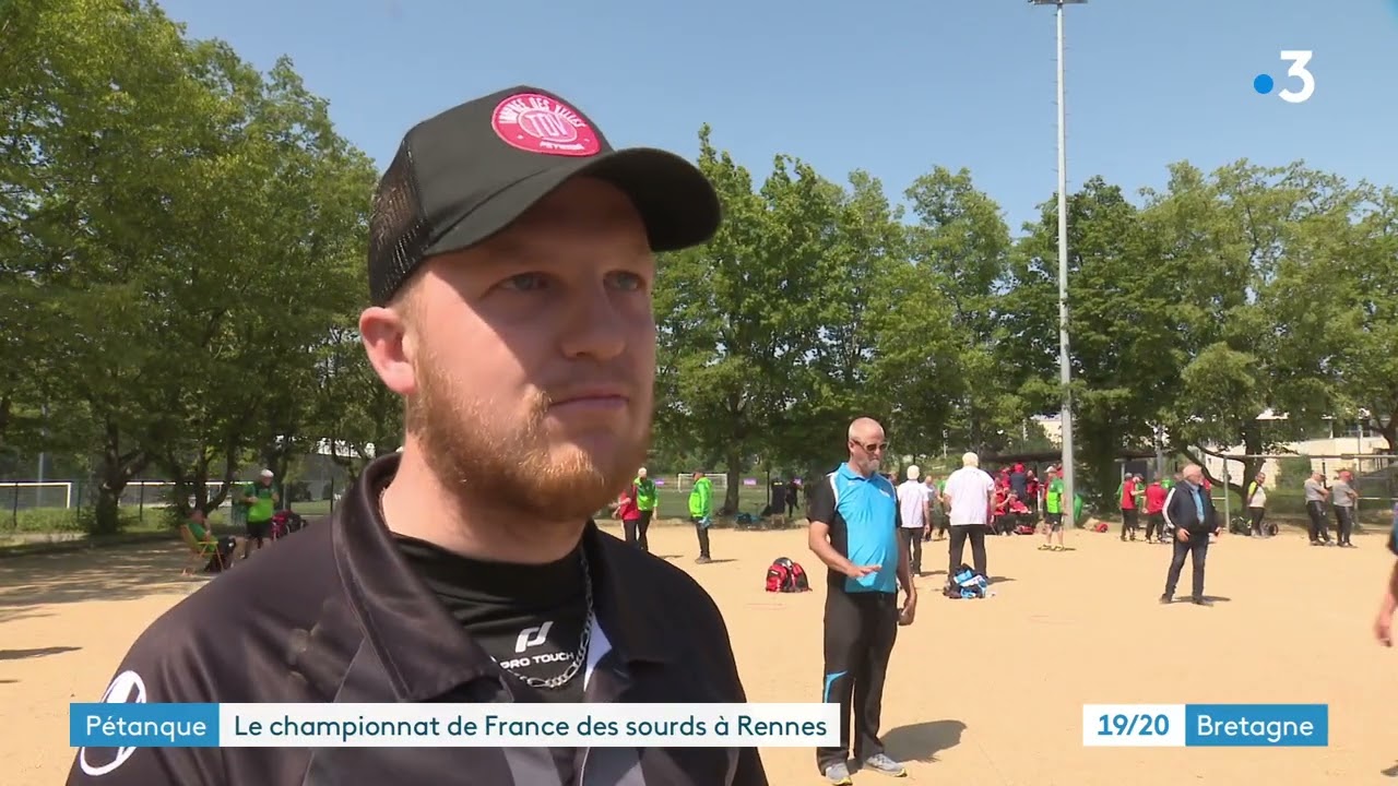 Rennes : le championnat de France de p&eacute;tanque pour les sourds