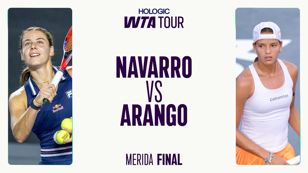 Эмма Наварро против Эмилианы Аранго | Финал Мериды 2025 | Обзор матча WTA