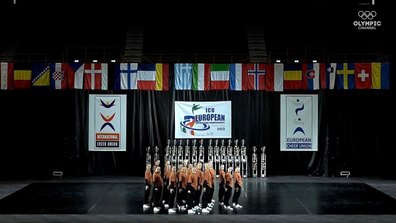 TalTech Cheerleaders - Show 1 (EST) | Senior Hip Hop Final📣🥈😍❤️😍 2023 ICU EUROPEAN Cheerleading CC🔥🔥
