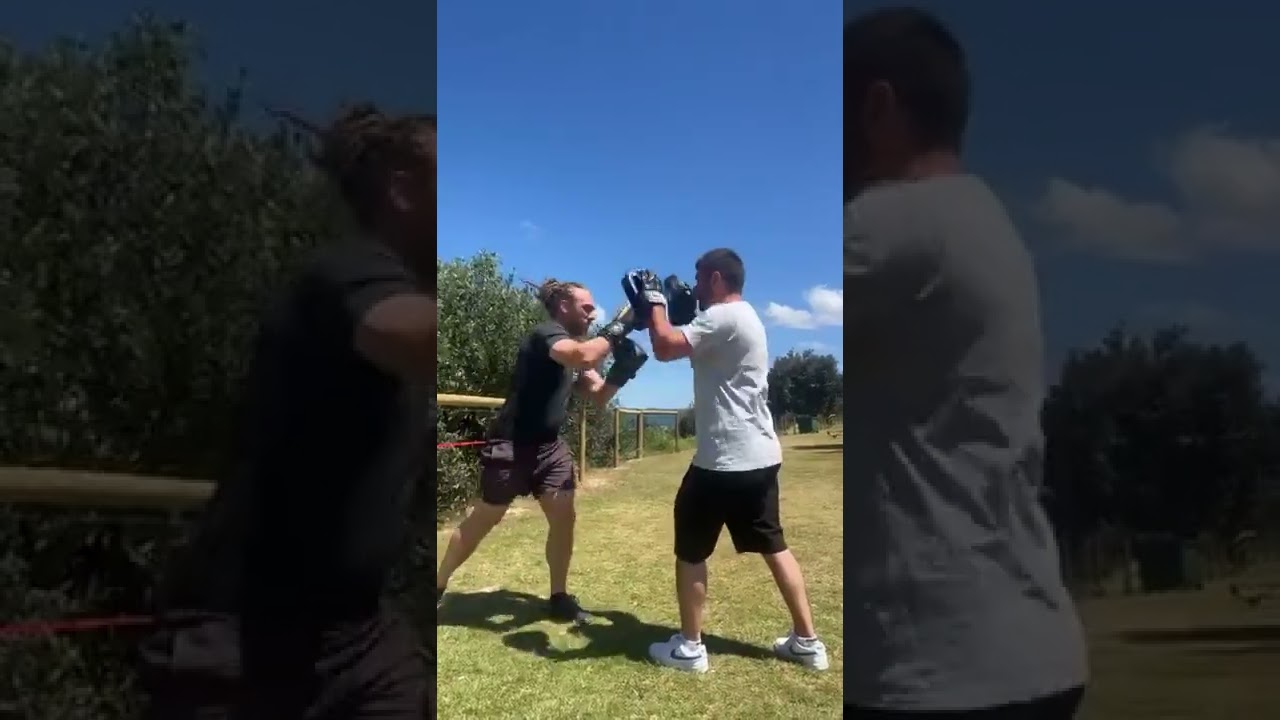Boxing Workout for Bootcamp - “Resistance Band Boxing” #shorts