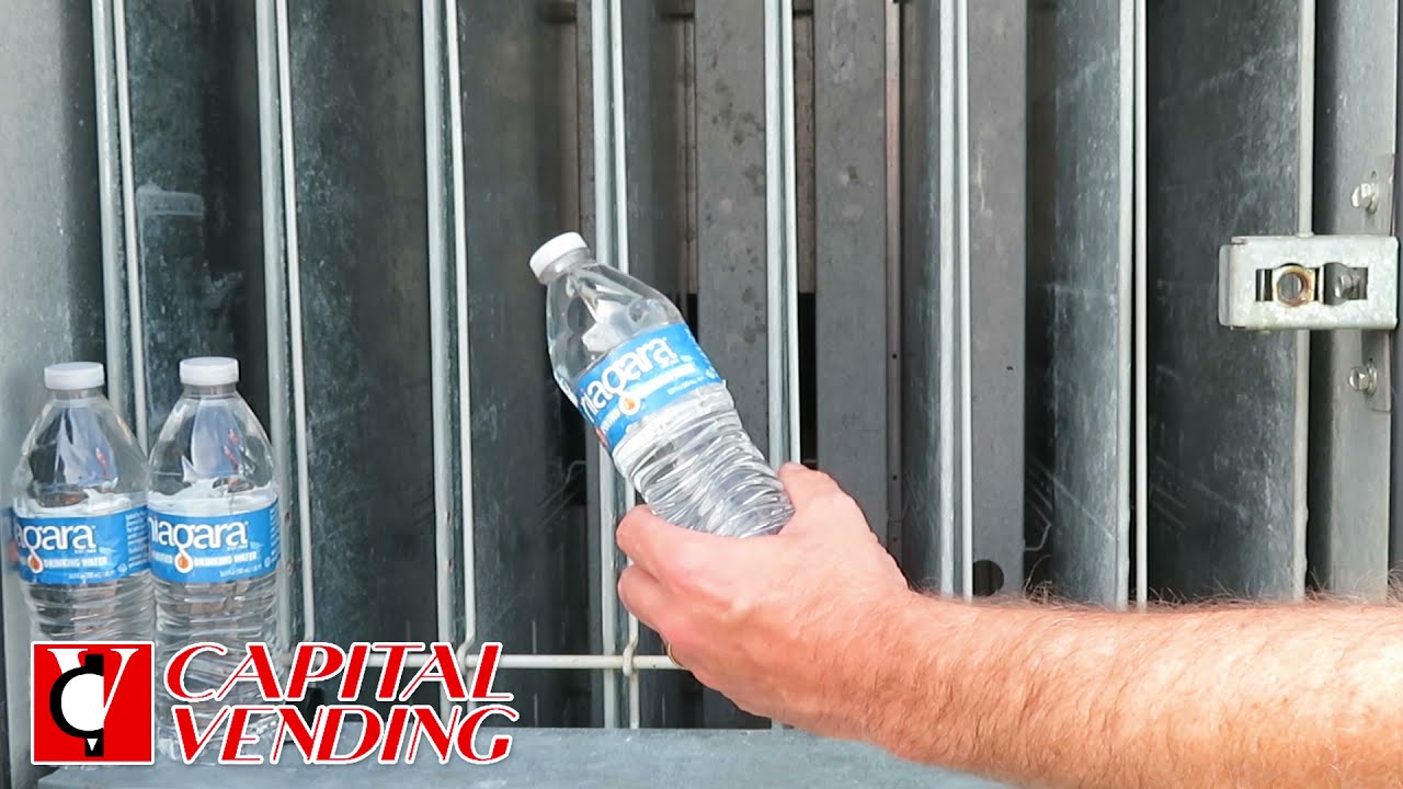 Capital Vending Back Spacer Kit for Dixie Narco E Series to Vend 16.9oz Water Bottles
