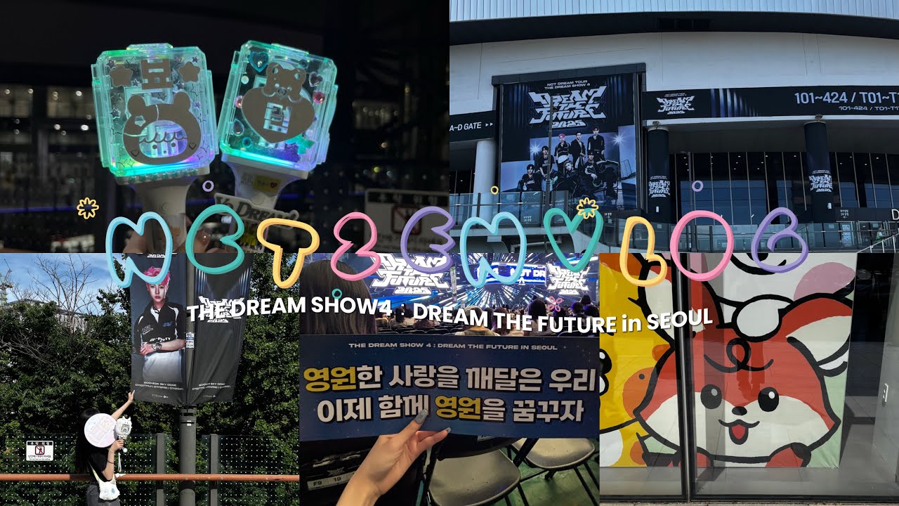 [ NCTzen VLOG ] ハプニングも多かったけど大優勝だったドリショ4のはじまり🚘⚡️/ THE DREAM SHOW4 DREAM THE FUTURE in SEOUL / 시즈니브이로그