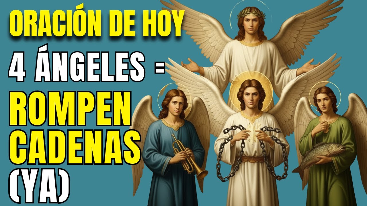 Oración Rompe Cadenas: Tu Ángel y los 3 Arcángeles Liberan tu Vida de Todo Bloqueo