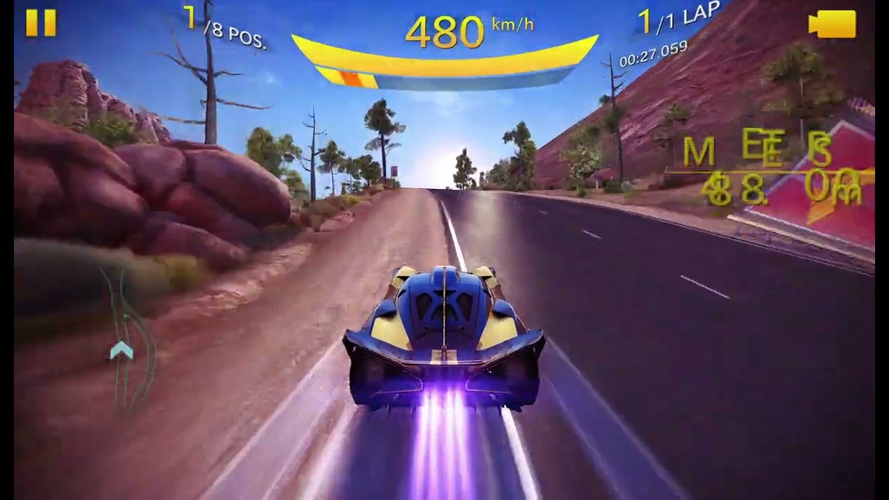 Asphalt 8 - SPORTLINE CUP | MOUNT TEIDE | 00:55.901