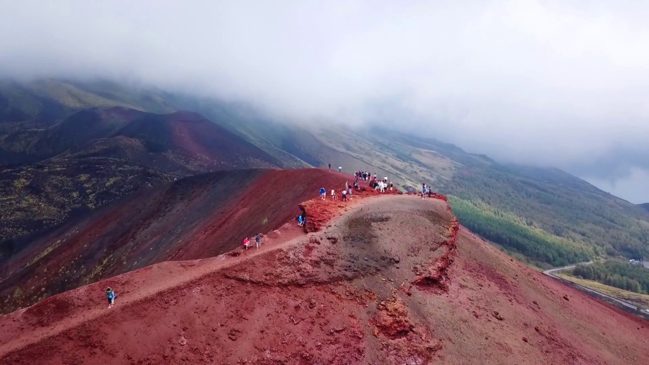 ETNA dal DRONE | Volcano Etna by drone - DJI MAVIC PRO