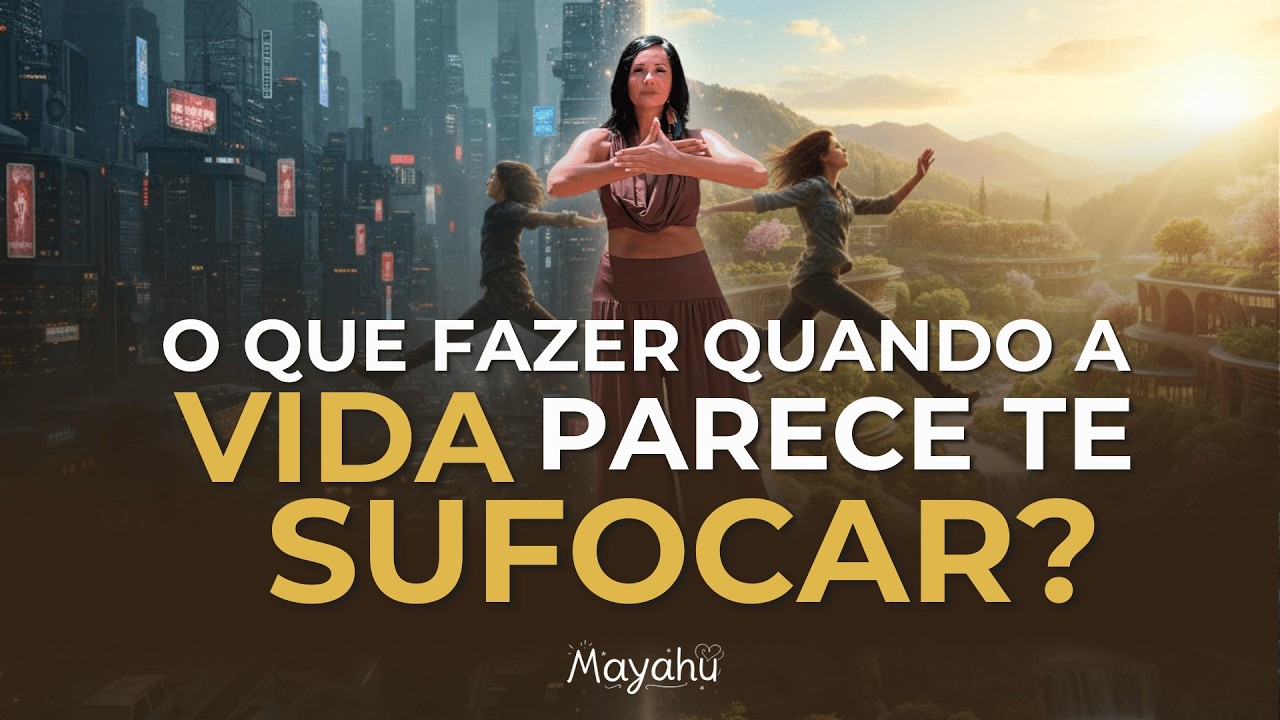 O Que Fazer Quando a VIDA Parece te SUFOCAR? | Kelly Moraes
