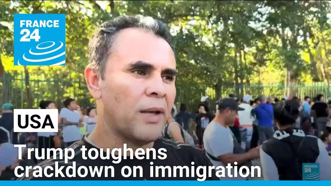 Trump toughens crackdown on immigration and diversity &bull; FRANCE 24 English