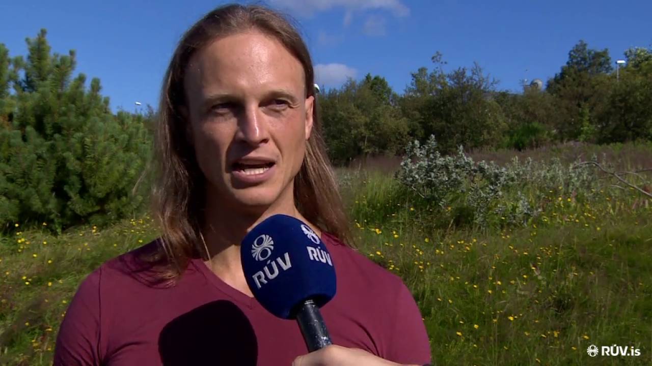 Fiann Paul : the first man to hold world records on all 3 oceans, Icelandic RUV TV News