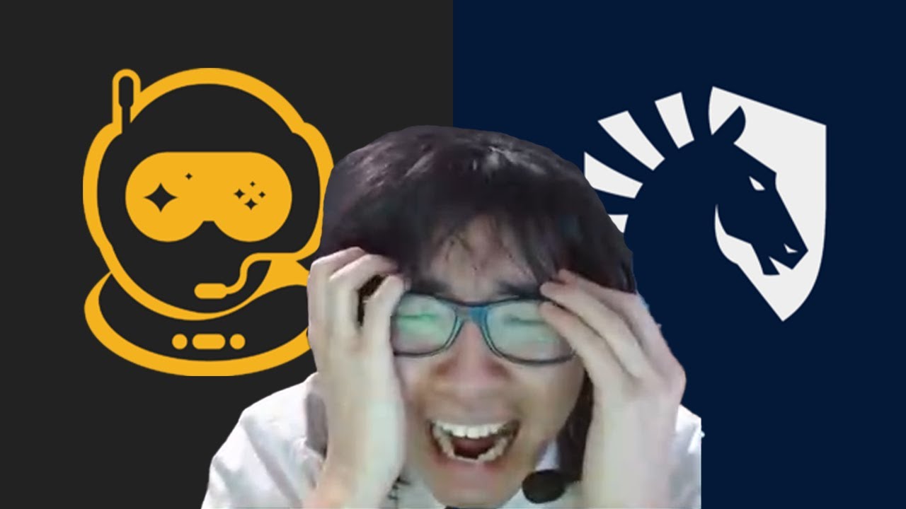 pge watches Spacestation vs Team Liquid (with scissors)