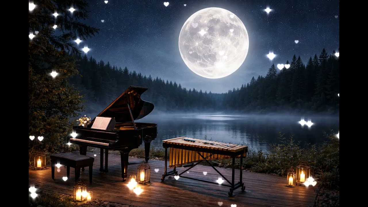 Moonlight Piano | Calm Background Music for Relax, Focus & Sleep