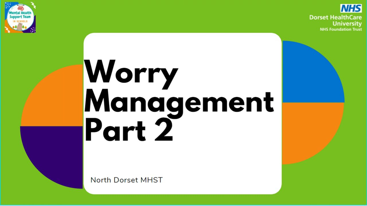 Worry Management Part 2