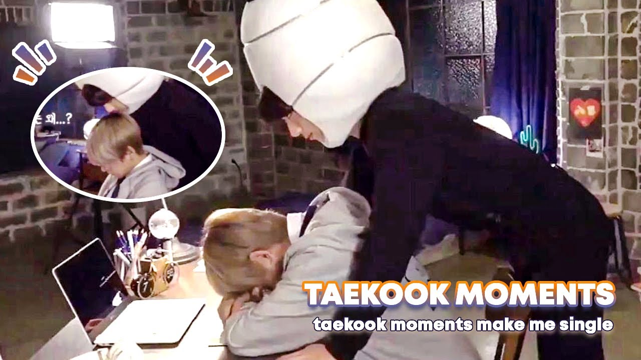 Taekook moments got me out here feeling aggressively single 
