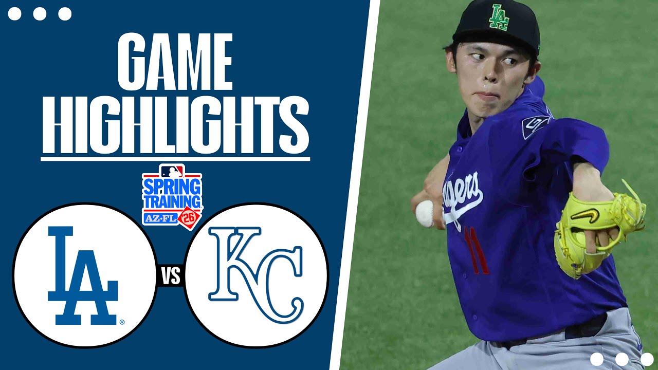 Dodgers vs Royals Game Highlights (3/17/26) MLB Highlights