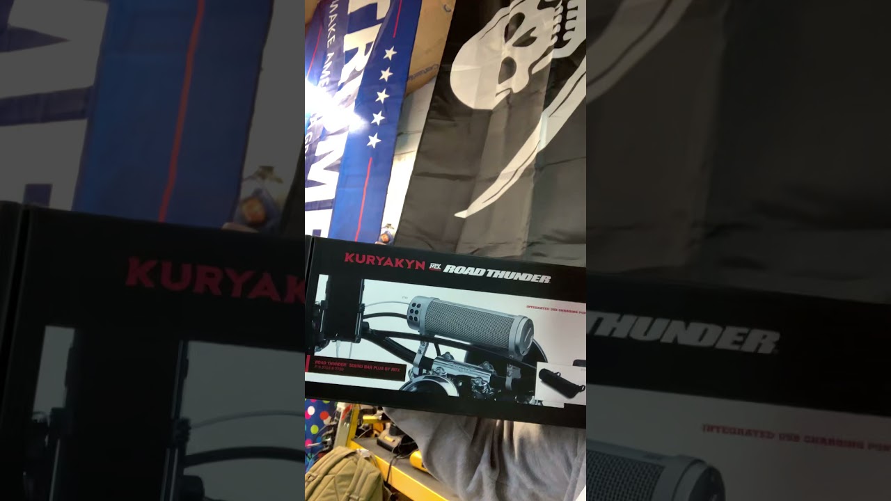 Kuryakyn road thunder speaker install simplified