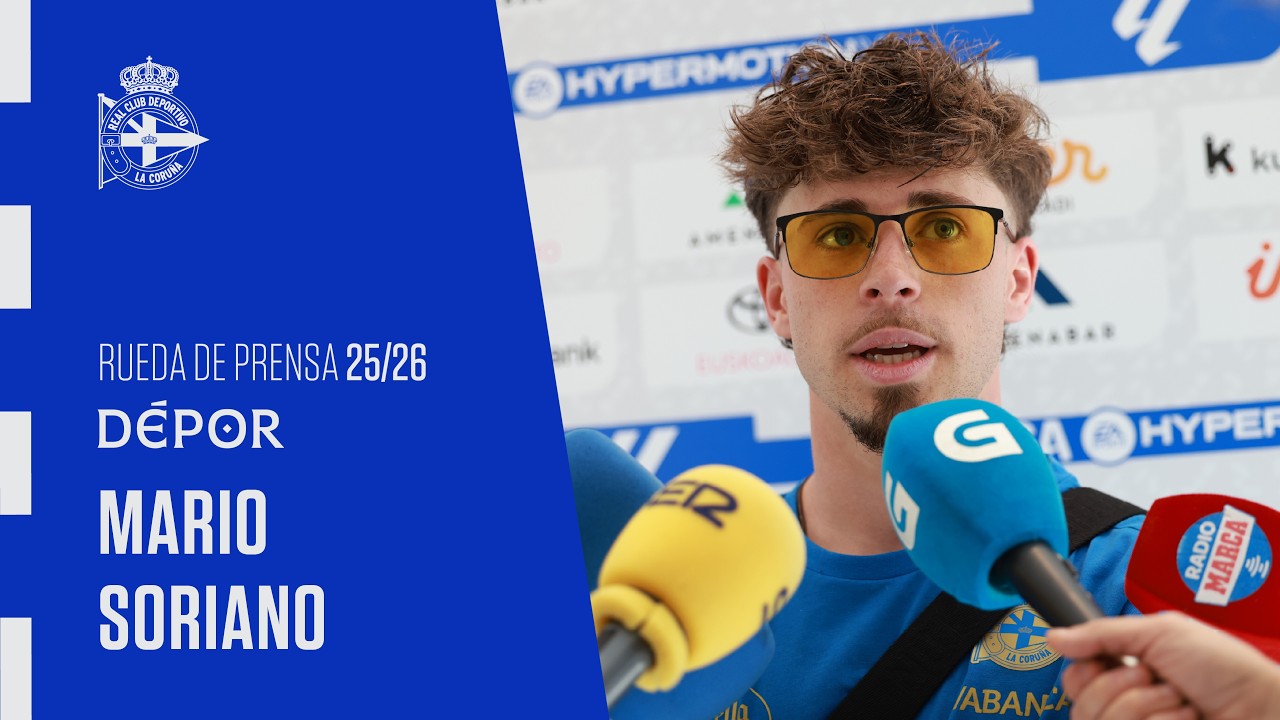 Declaraciones de Mario Soriano tras el Real Sociedad B 2-3 RC Deportivo