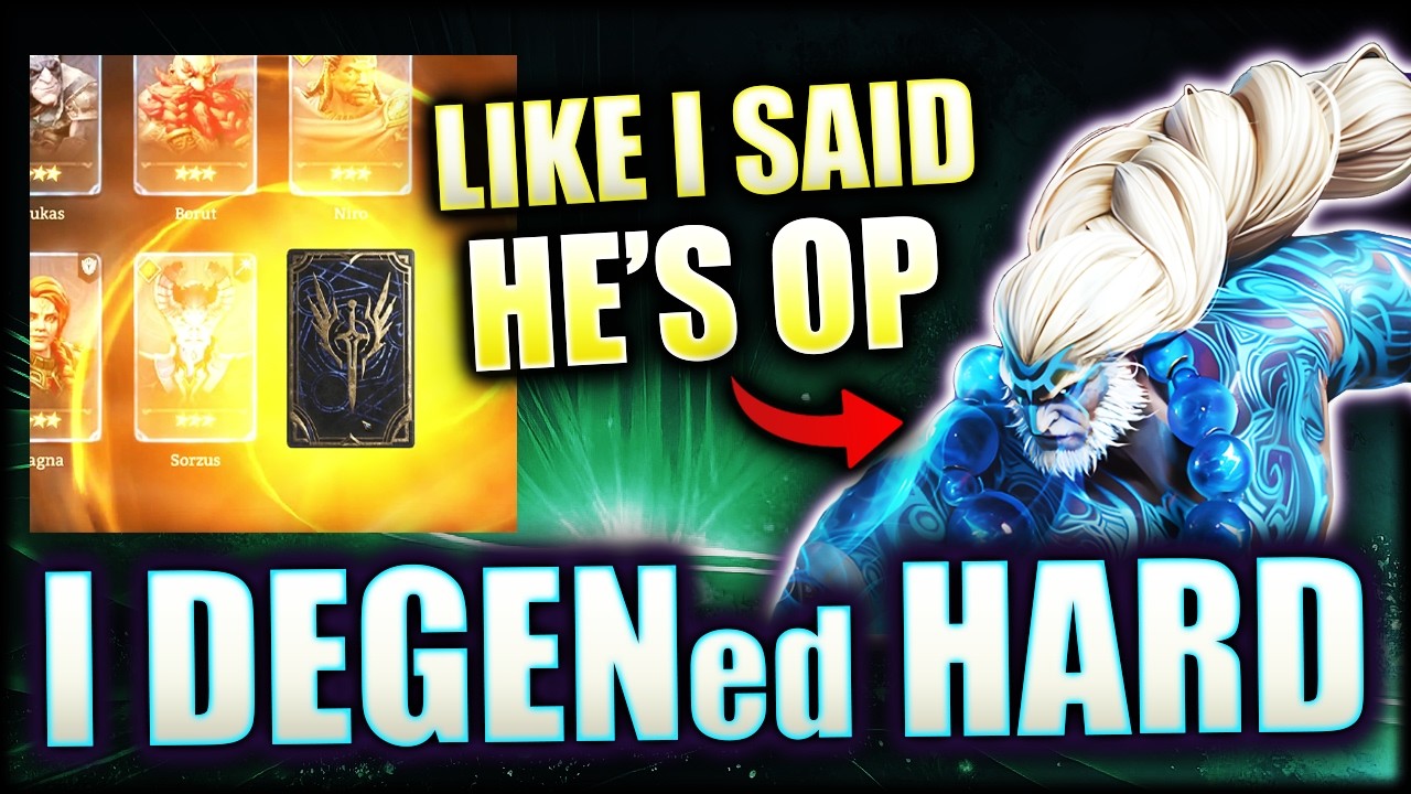 I DEGENED & HIT GOLD! More Desperate Summons for SERGEI - I NEED HIM ⁂ Watcher of Realms