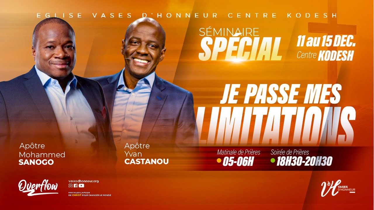 LE COEUR DE DIEU | Apôtre YVAN CASTANOU | 15/12/2024