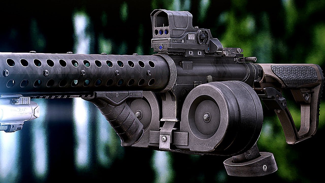 Labs with Meta M4A1 (100-Round Drum Mag)