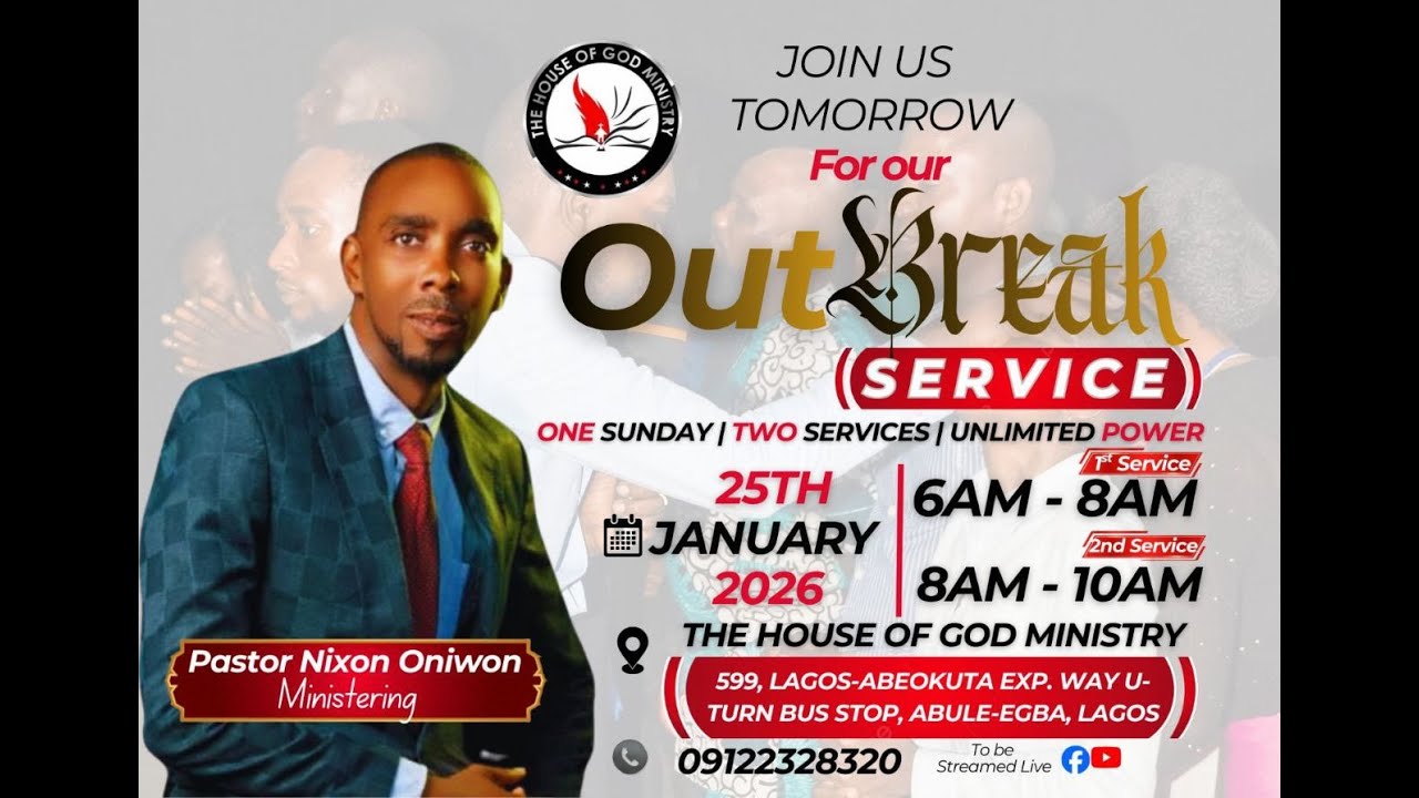 JEAN SUNDAY (2ND SERVICE)