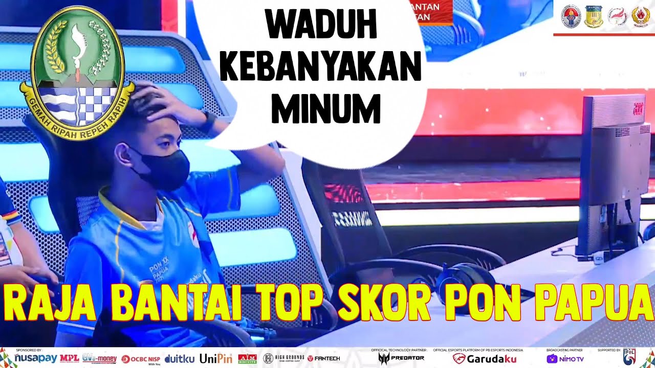 RIZKY FAIDAN MENCETAK REKOR KEMENANGAN BESAR CLEAN SHEET DI PON PAPUA 2021