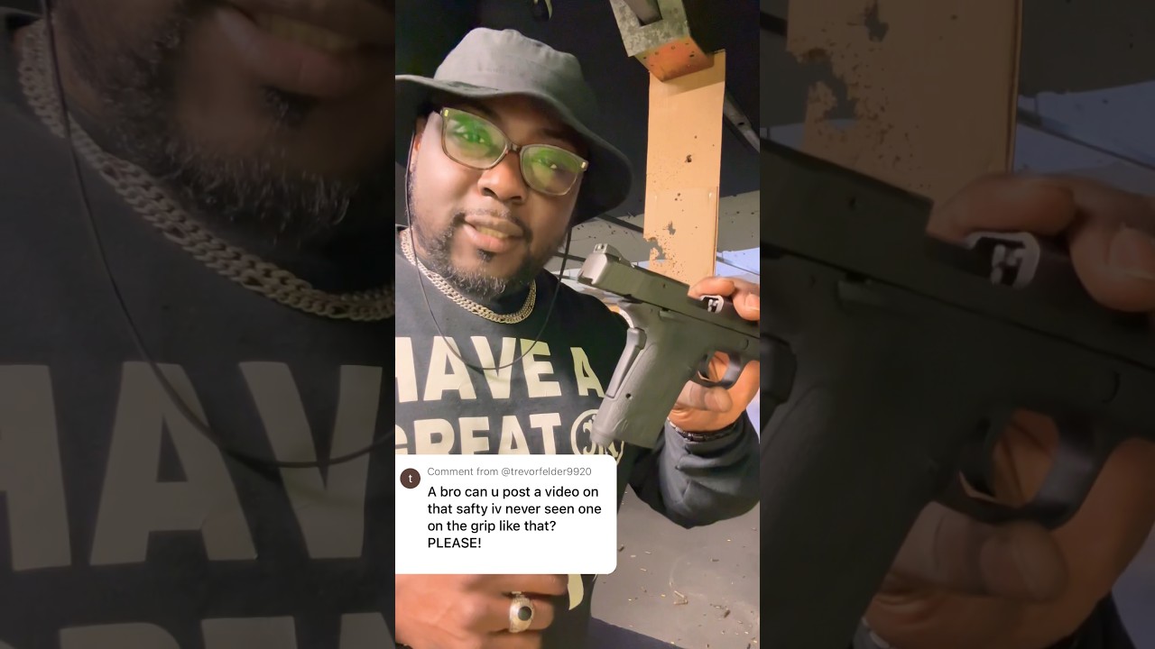 Grip safety explained #pewpew #guns #rangedayeveryday #informational #boomin