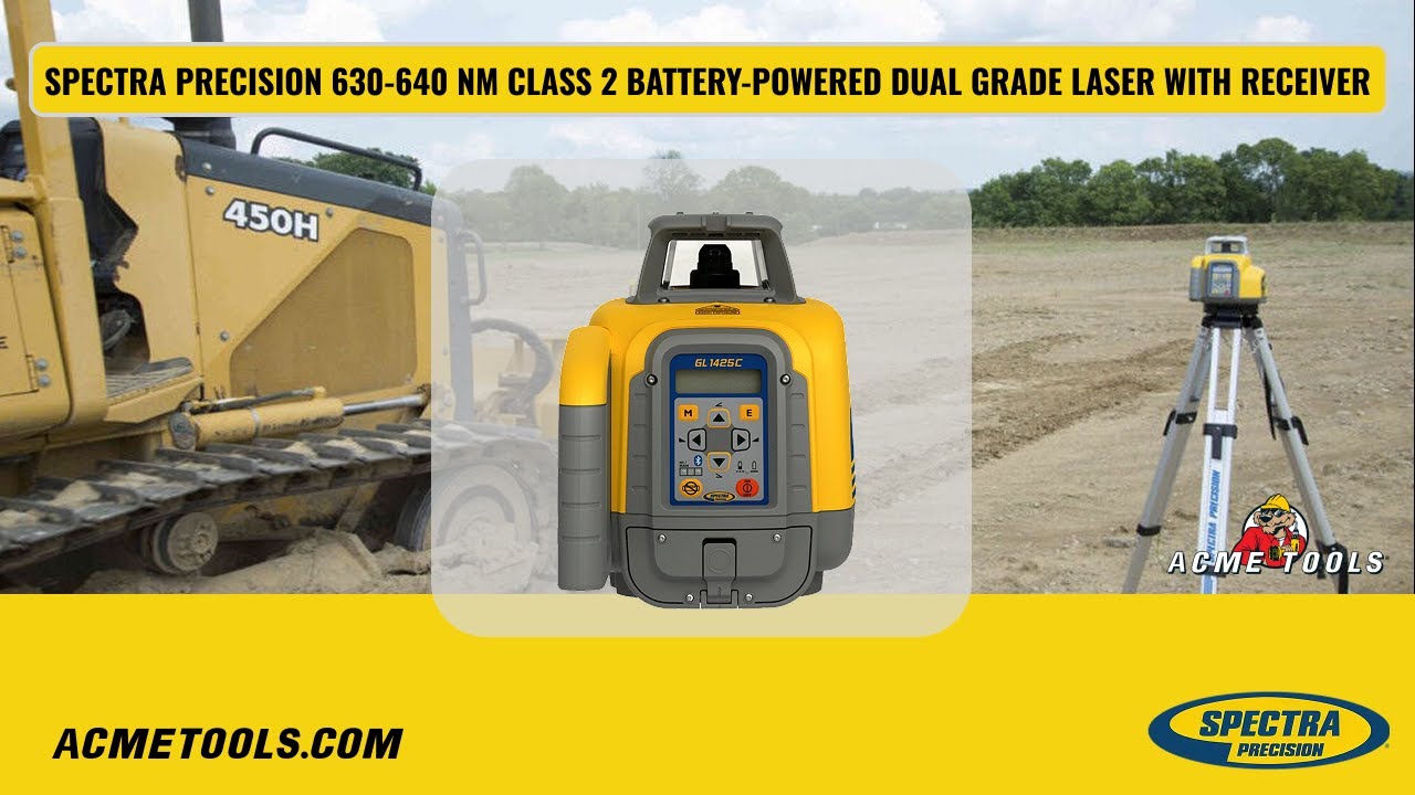 NEW Spectra GL1425C Laser: Product Feature & Overview!