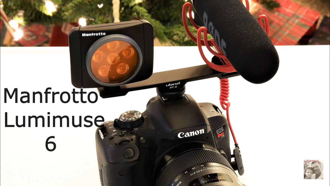 Manfrotto Lumimuse 6 review with sample video