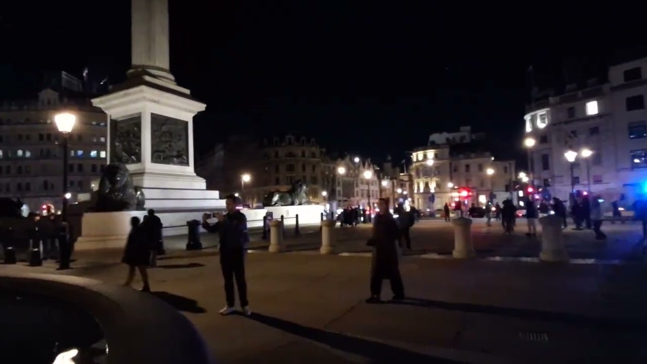 Trafalgara skvērs, Londona 28.02.2026
