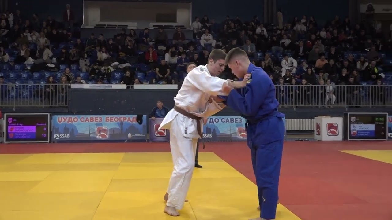 Mihajlo Manasijević CZB Strahinja Jovanović ŽAN 0:1 -81kg #PrvenstvoBeogradaKadeti2026