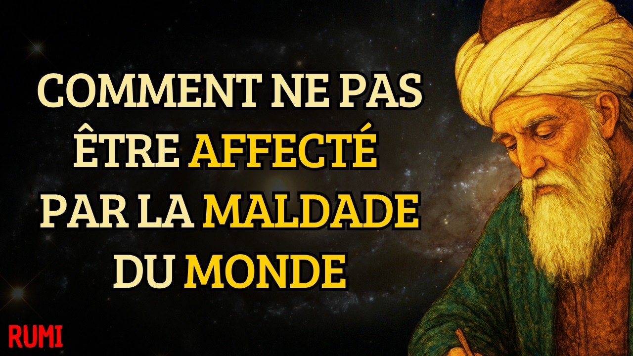 Comment Maintenir La CONNEXION Avec Ton ÂME Même Au Milieu Des Atrocités Du Monde Actuel | RUMI