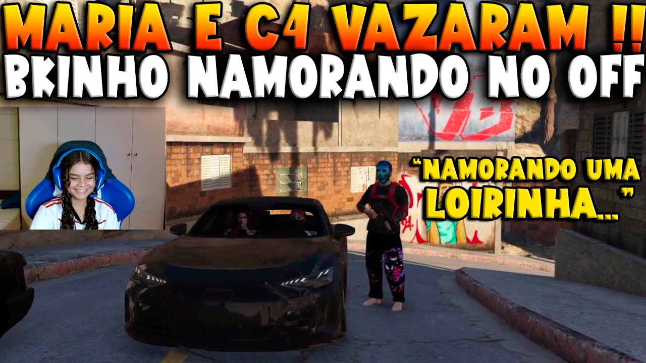MARIA E C4 VAZARAM QUE O BKINHO TA NAMORANDO UMA LOIRINHA NO OFF 😱😜👀 #mariarp #bkinho