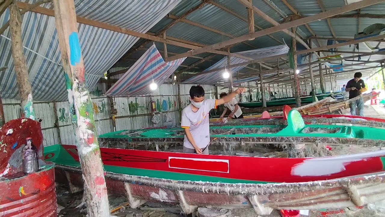 Quy trình sơn tên võ lãi composite cực đơn giản