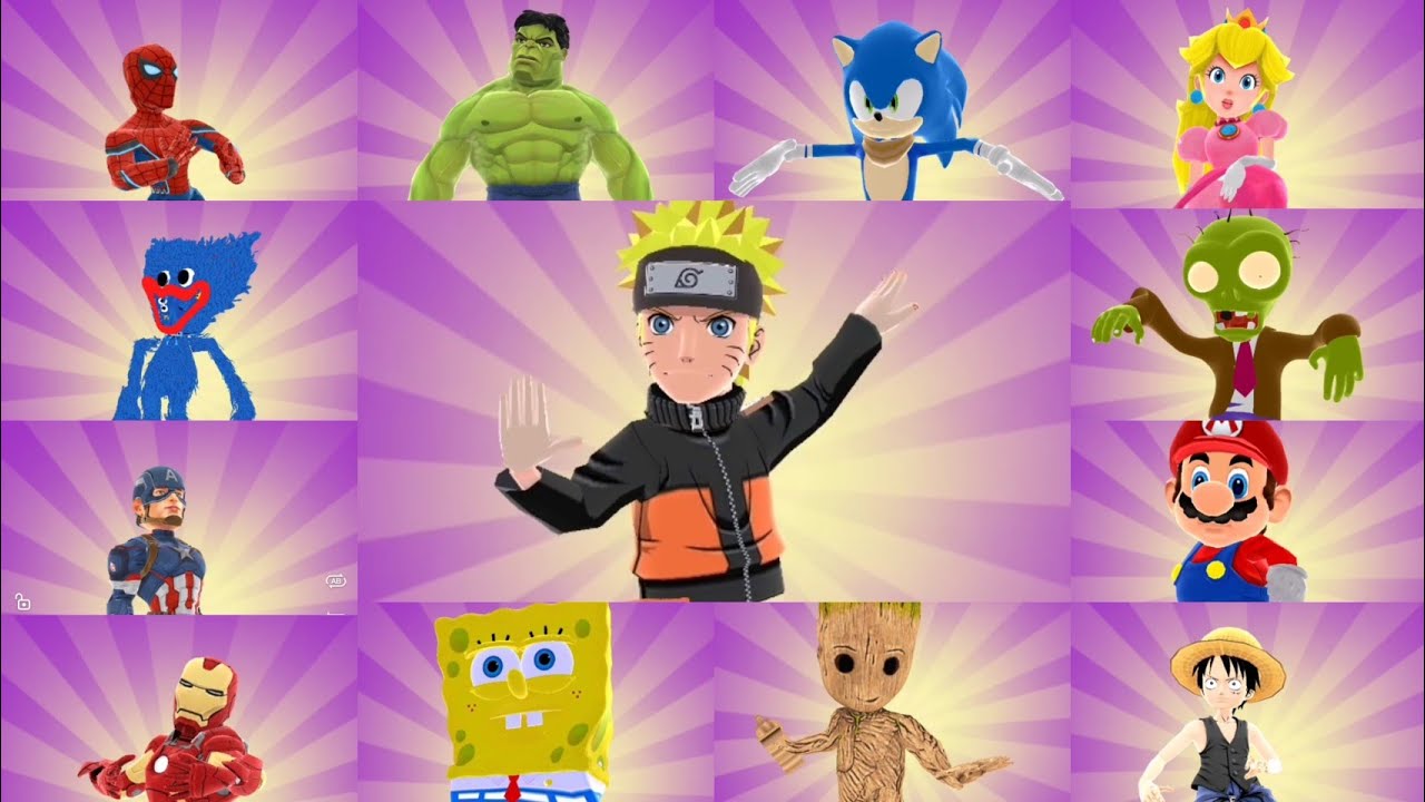 Desbloqueando nuevos personajes de Subway surfers - Naruto, Hulk, Mario .....