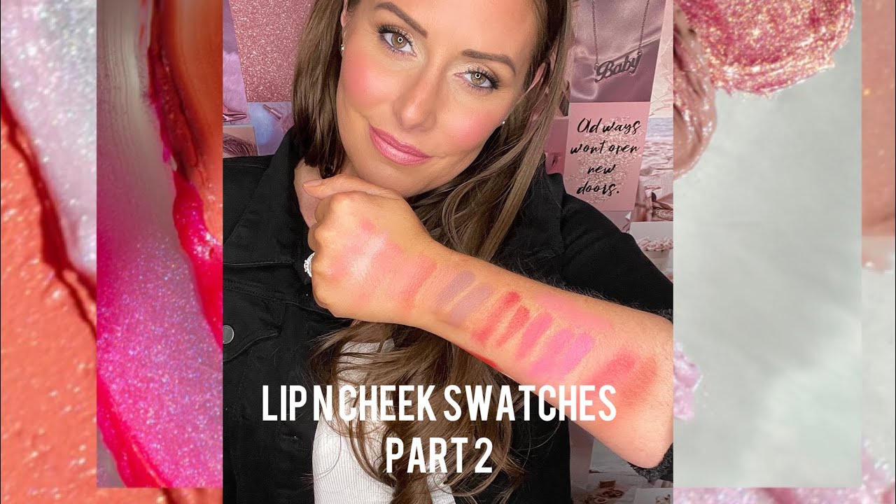 SEINT BEAUTY LIP N CHEEK SWATCHES part 2
