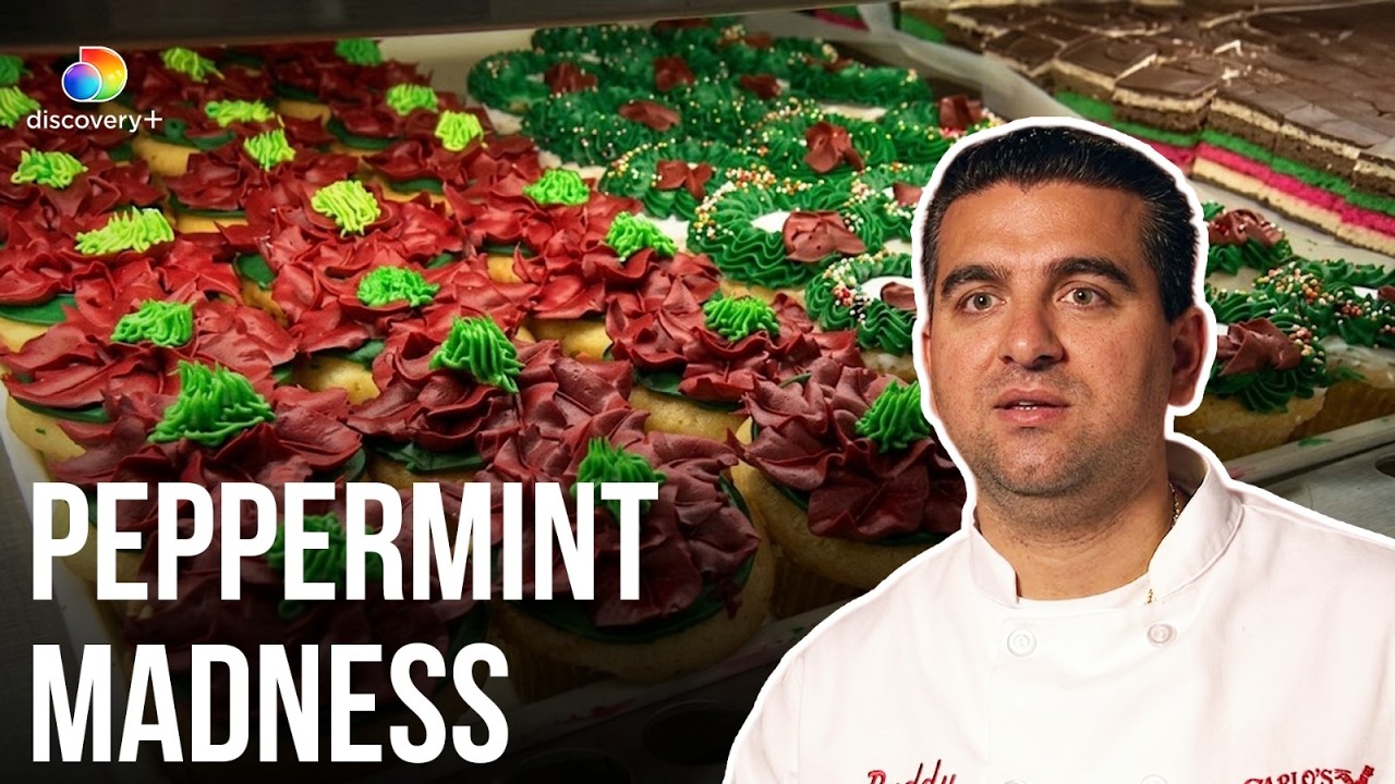 Wild Peppermint Cake Challenge | Cake boss S3 Ep2 | discovery+ India