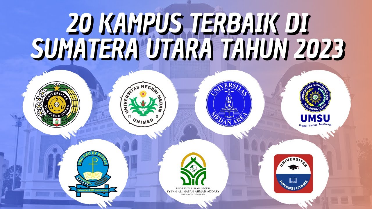 20 KAMPUS TERBAIK DI SUMATERA UTARA VERSI WEBOMETRICS RANKINGS (FEBRUARI) TAHUN 2023!!!