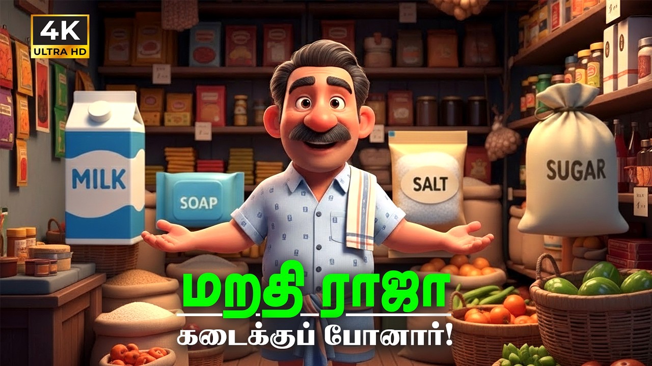 மறதி ராஜா -இந்த பையன் ஏன் எல்லாம் மறக்குறான்? Marathi Raja shopping song for kids Pumpkidz Tv Tamil