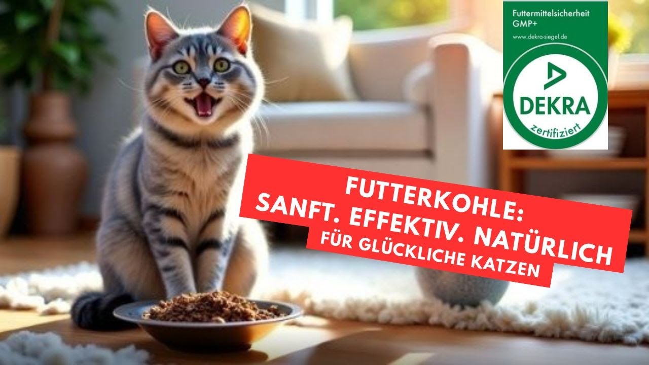 Bye-bye Durchfall & Erbrechen – CarboVerte für Katzen