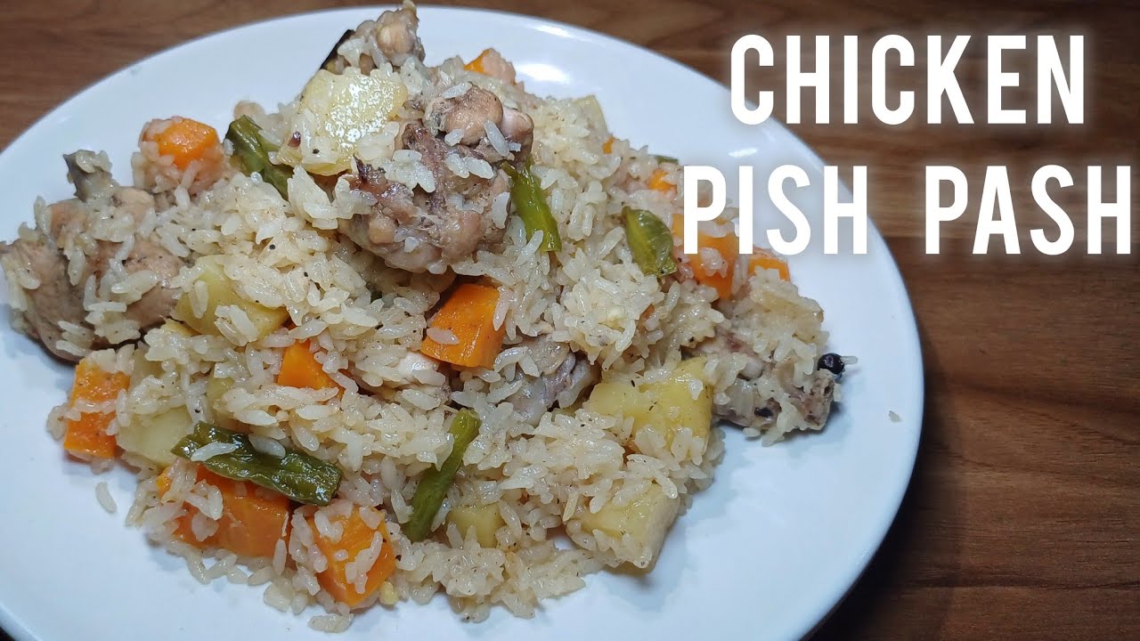 Chicken Pish Pash || Easy and Healthy Chicken Onepot Meal || Easy Lunch Recipe🍚
